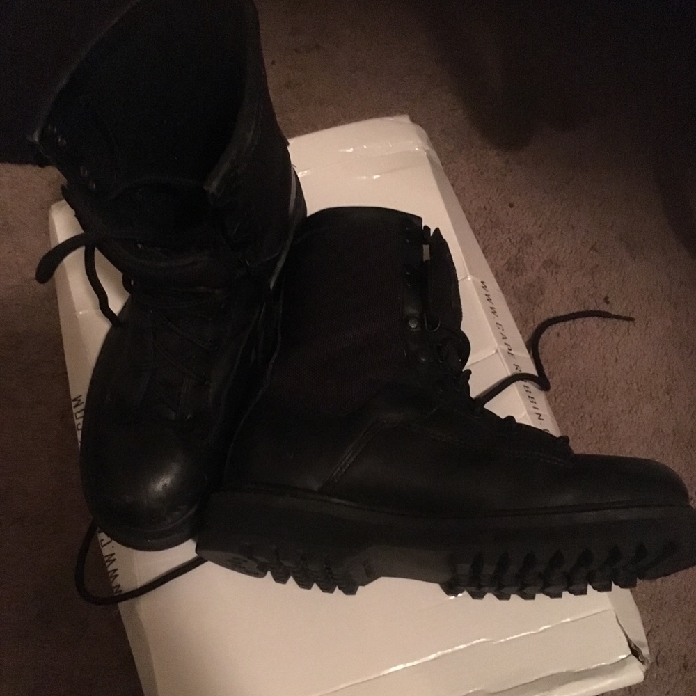 Combat Steel toe boots